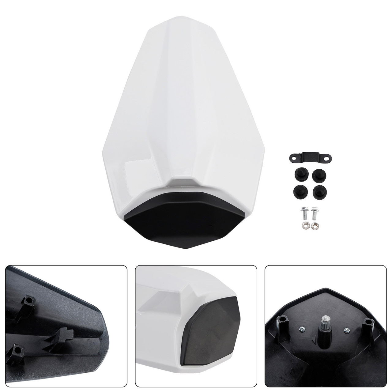 2020-2023 Kawasaki ZX-25R Seat Cover Cowl White Generic