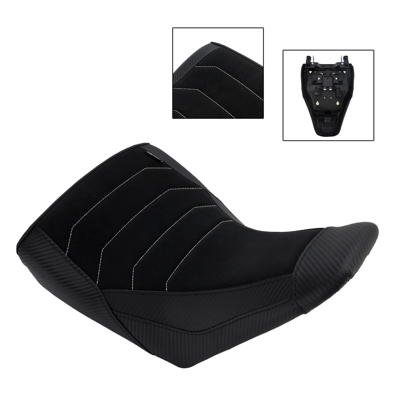 2023-2025 Suzuki V-Strom DL1050 Front Raider Seat Driver Cushion Lower Black Generic