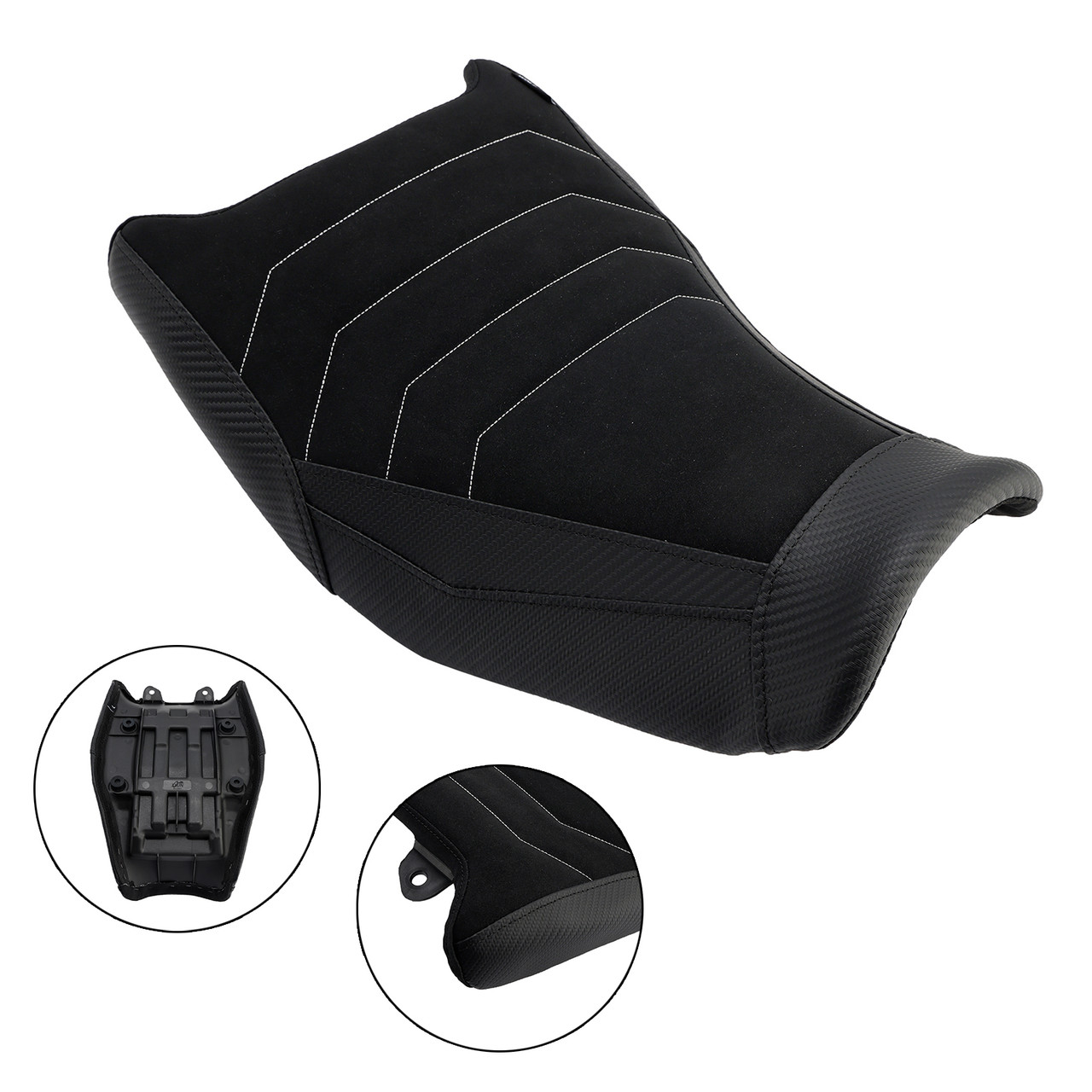 2024-2025 SUZUKI V-Strom 250sx Lower Front Driver Raider Seat Pillion Saddle Black Generic