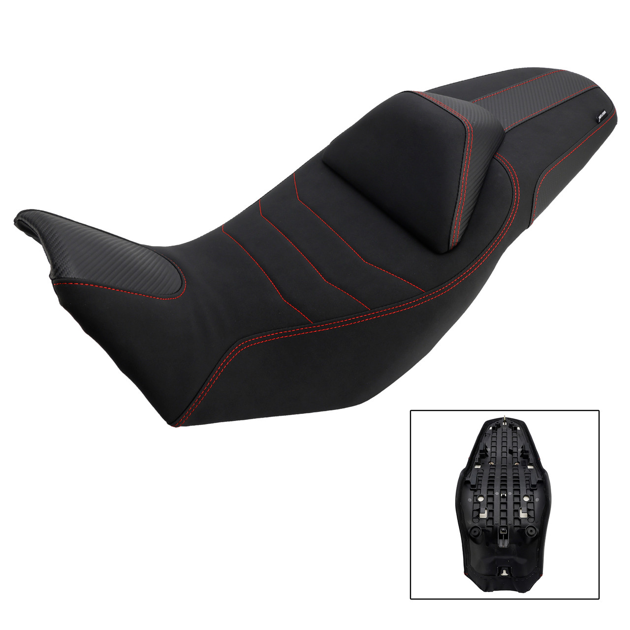 2024-2025 Honda Nx400 Nx500 Rider Passenger Seat Front Rear Cushion Red standard Generic