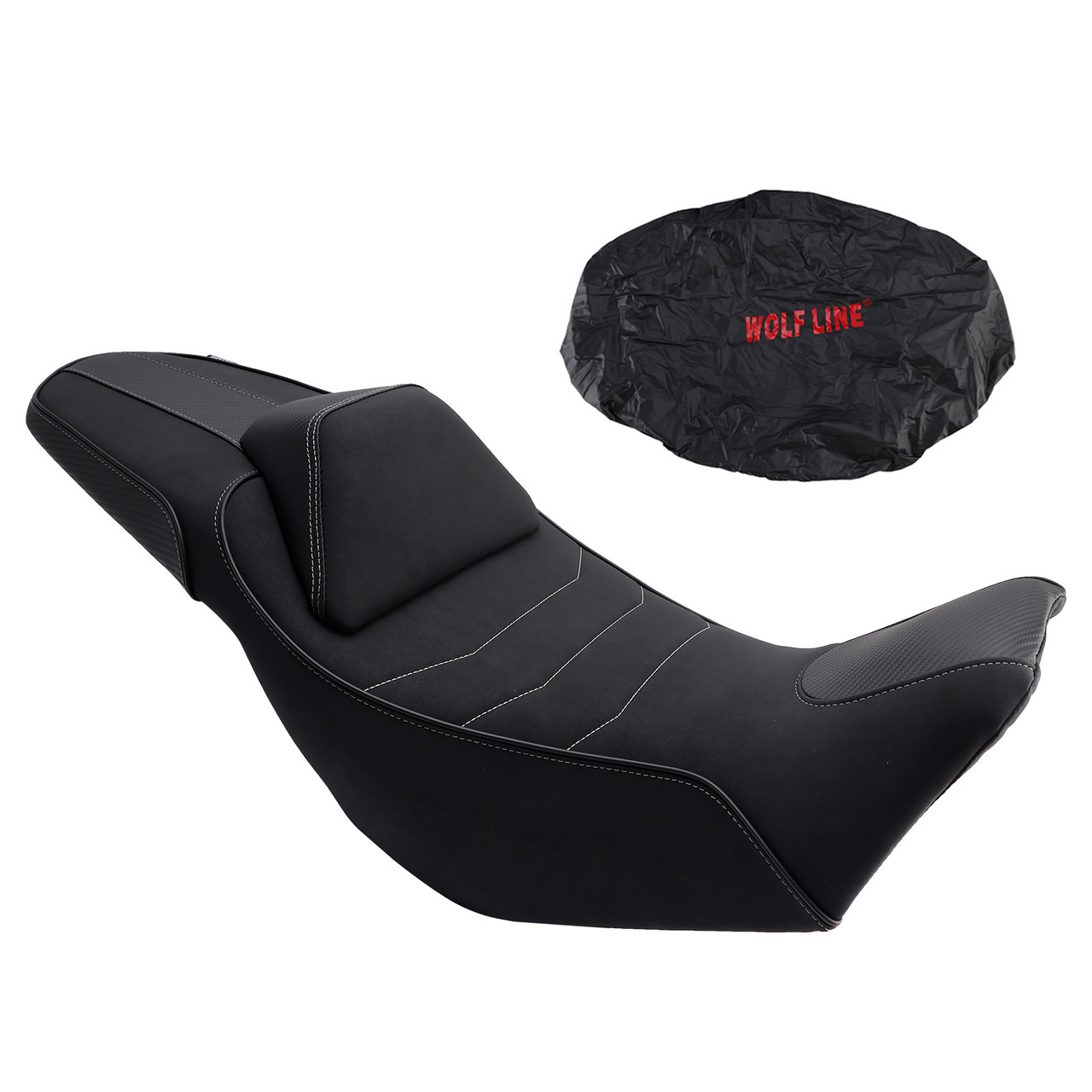 2024-2025 HONDA NX400 NX500 Rider Passenger Seat Front Rear Cushion Black Generic