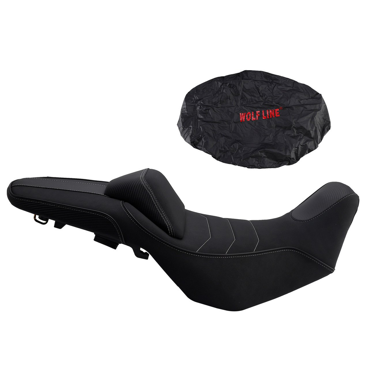 2024-2025 HONDA NX400 NX500 Rider Passenger Seat Front Rear Cushion Black Generic