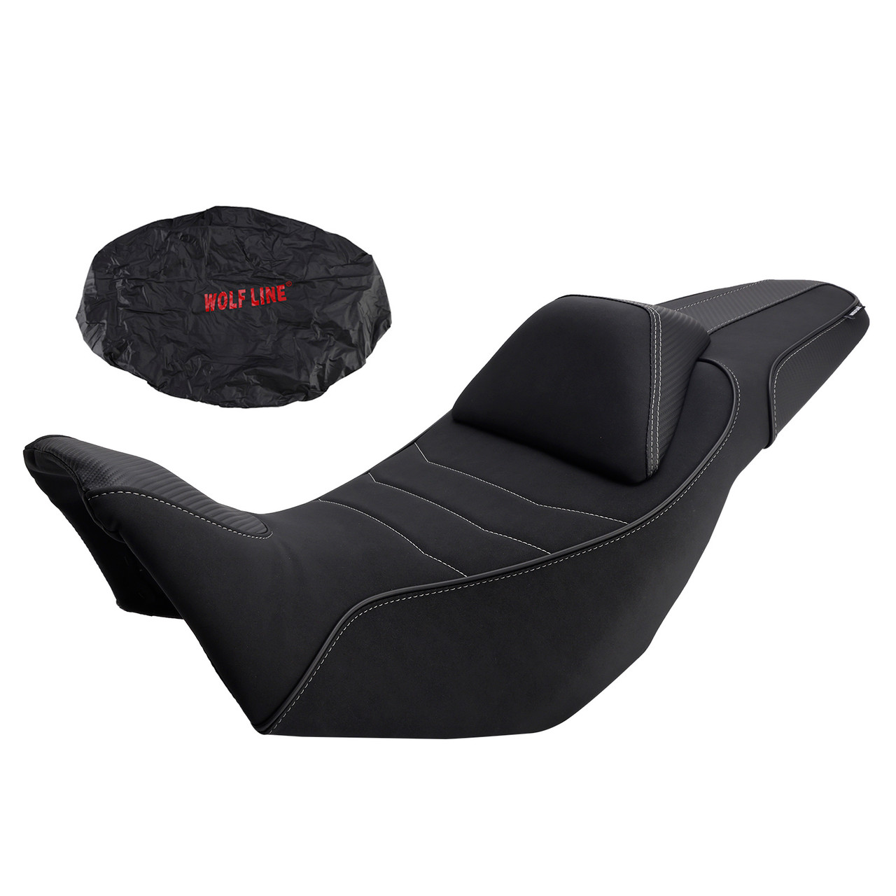 2024-2025 HONDA NX400 NX500 Rider Passenger Seat Front Rear Cushion Black Generic