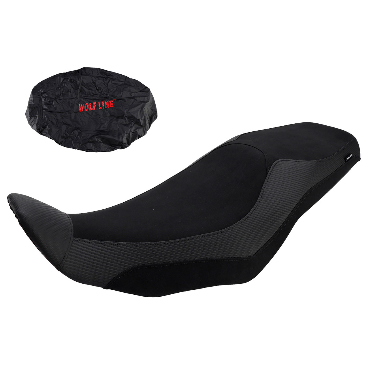 2024-2025 SUZUKI V-Strom800 Rider Passenger Seat Front Rear Cushion Black Generic