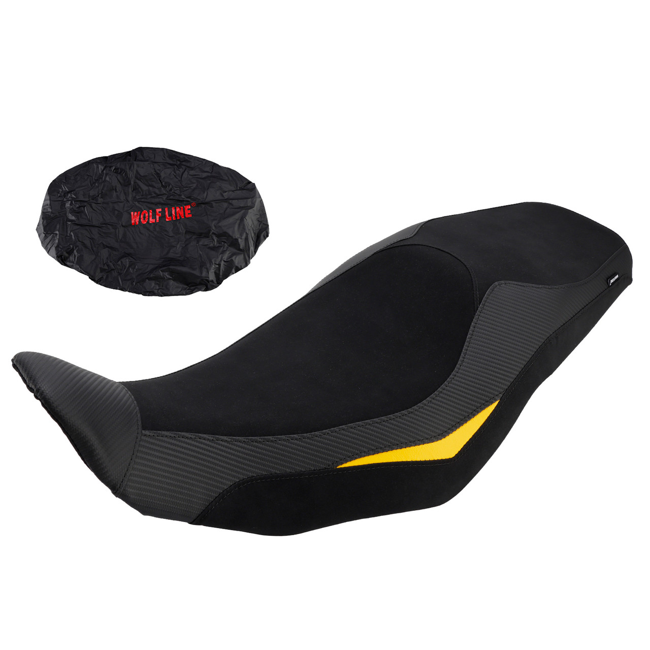 2024-2025 SUZUKI V-Strom800 DL800 Rider Passenger Seat Front Rear Cushion Yellow Generic