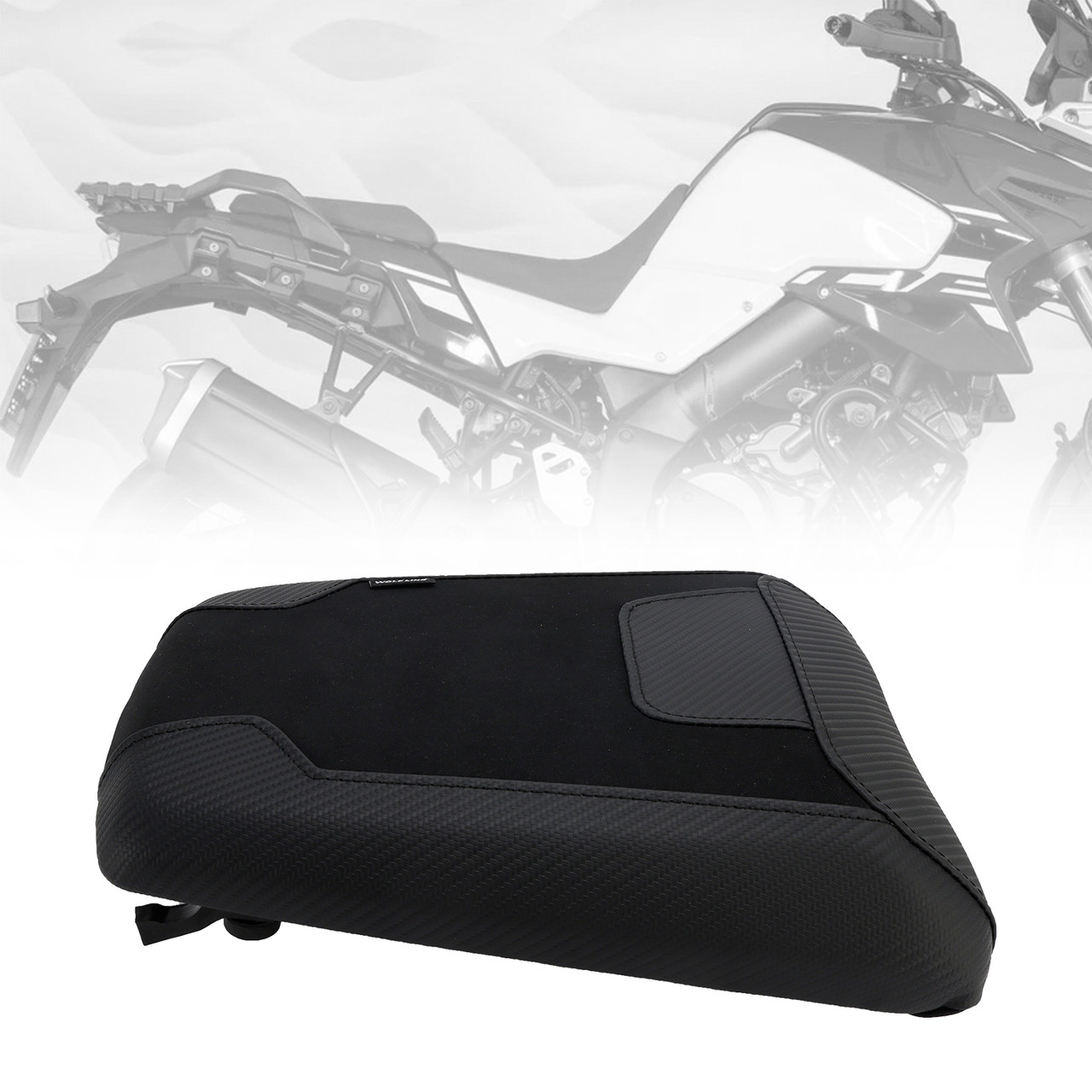 2023-2025 SUZUKI V-strom1050 DL1050 Rear Seat Passenger Cushion Flat Black Generic