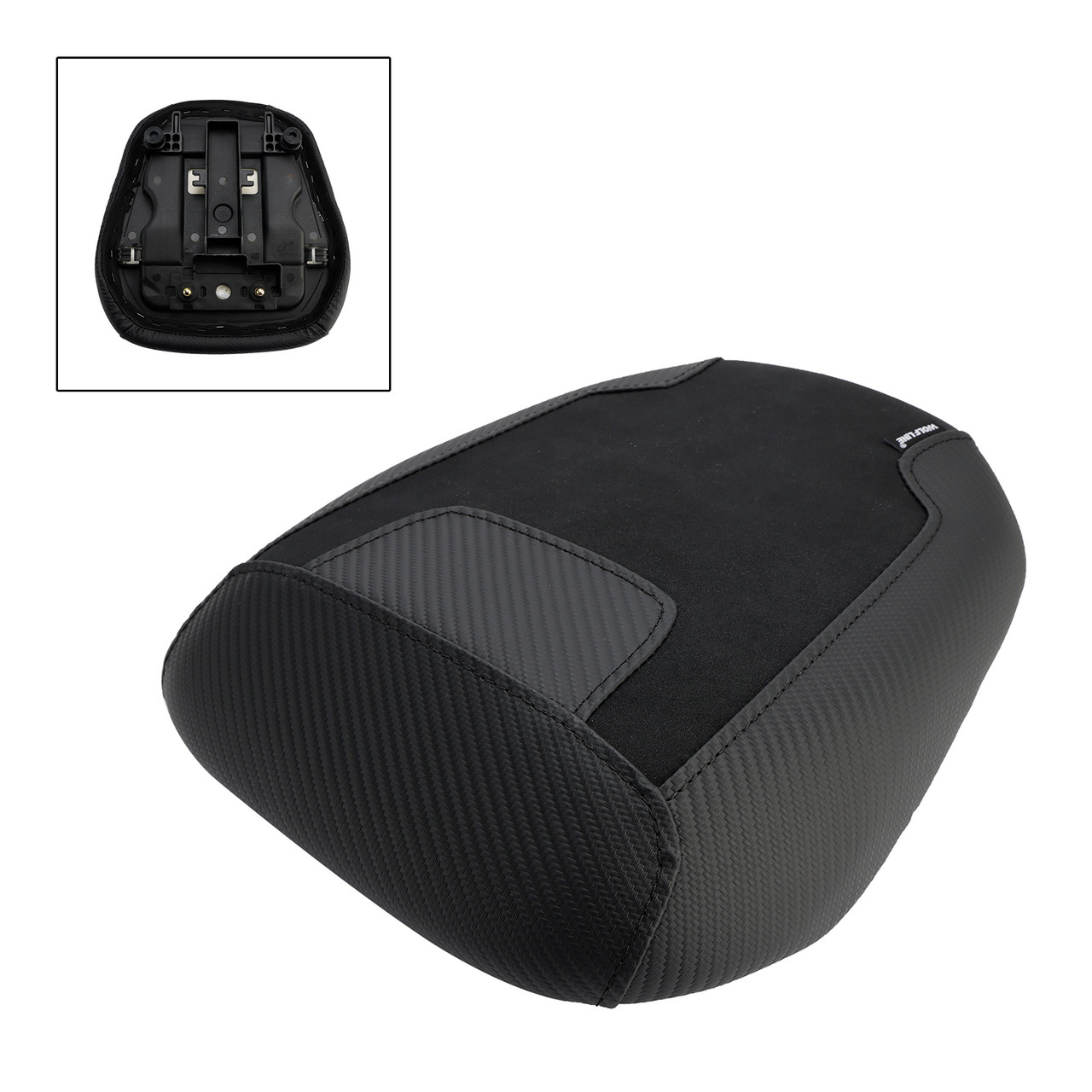 2024-2025 Suzuki V-strom250sx Rear Seat Passenger Cushion Black Generic