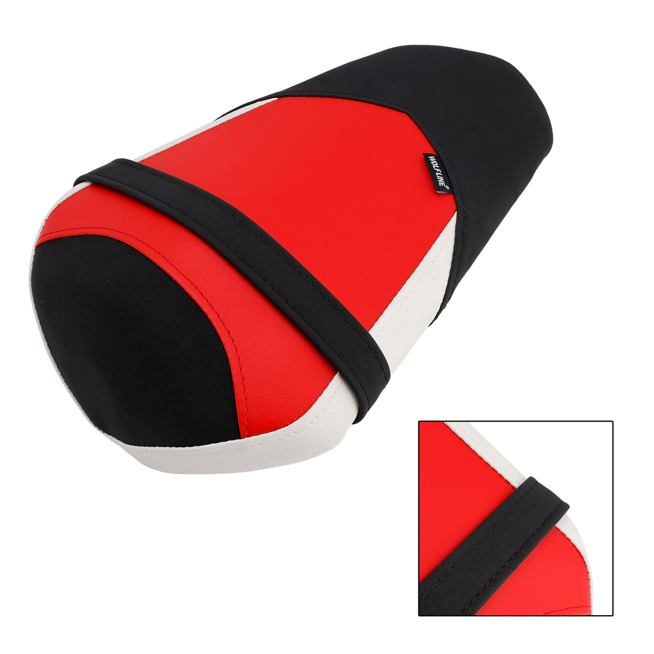 2025+ YAMAHA YZF-R3 MT-03 Rear Seat Passenger Cushion Flat White Generic