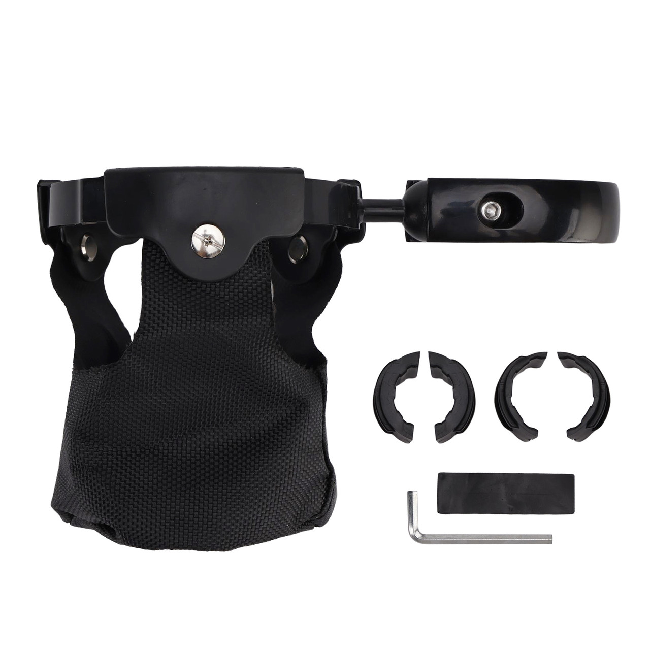 Utv Polaris Ranger Cup Bracket Holder Bottle Cargo Carrier Black Generic