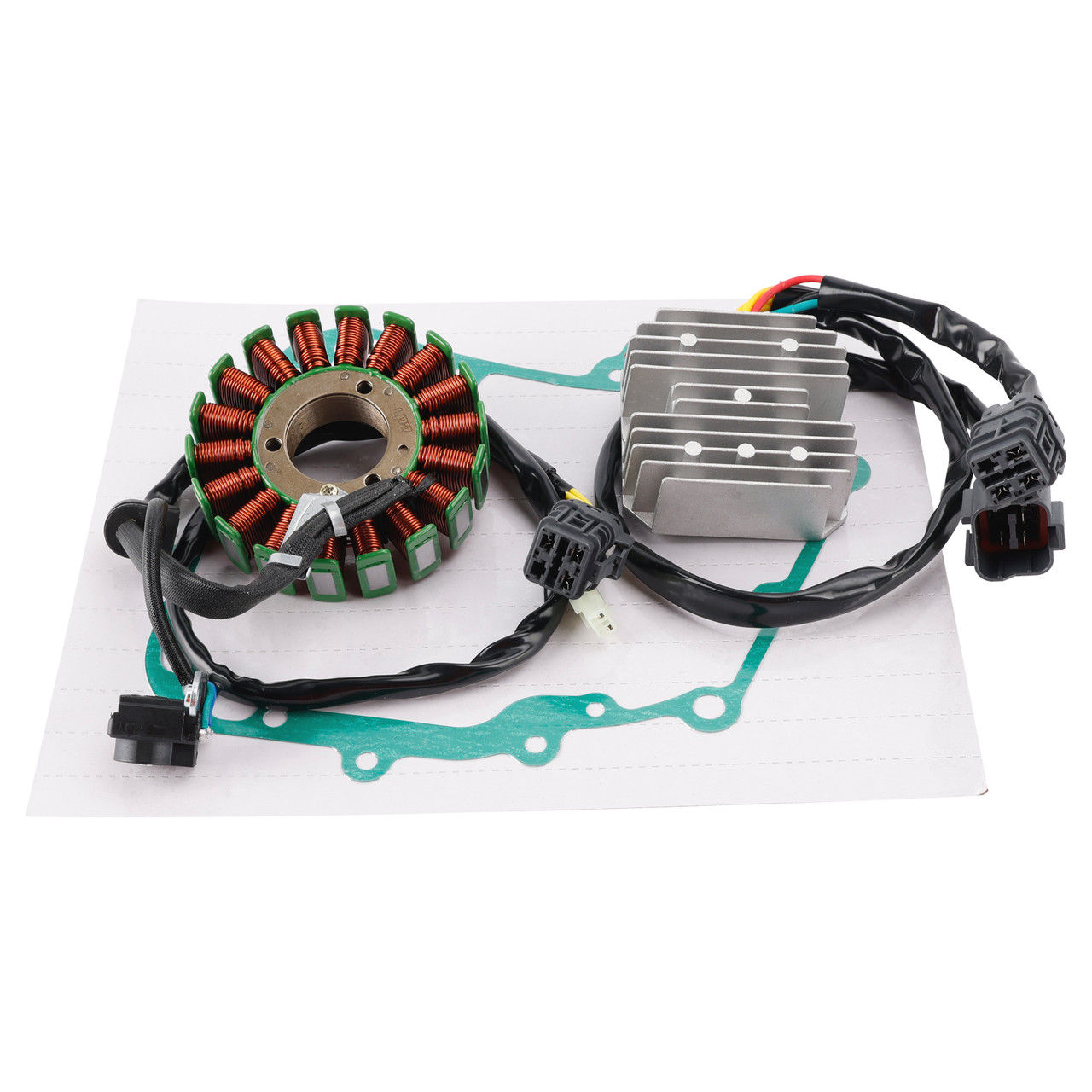 2004-2013 Yamaha YFM125G YFM125GH Grizzly 125 Generator Stator Regulator Rectifier Gasket Generic