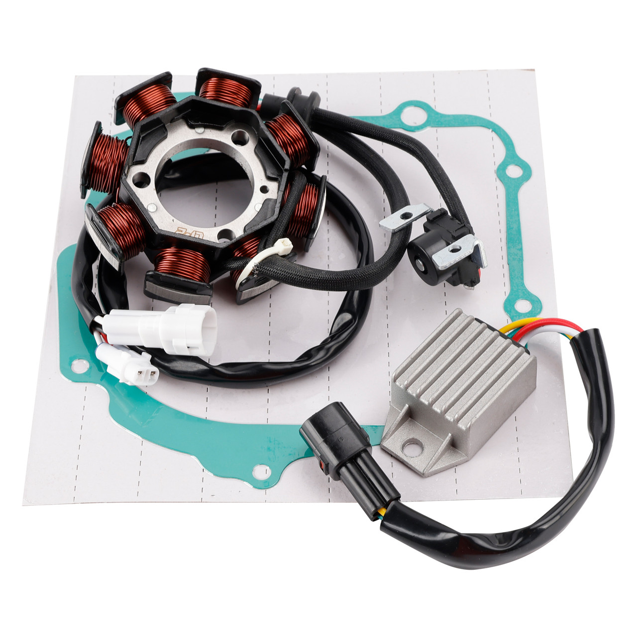 2002-2004 Yamaha YFA1 Breeze 125 Generator Stator Regulator Rectifier Gasket Set Generic