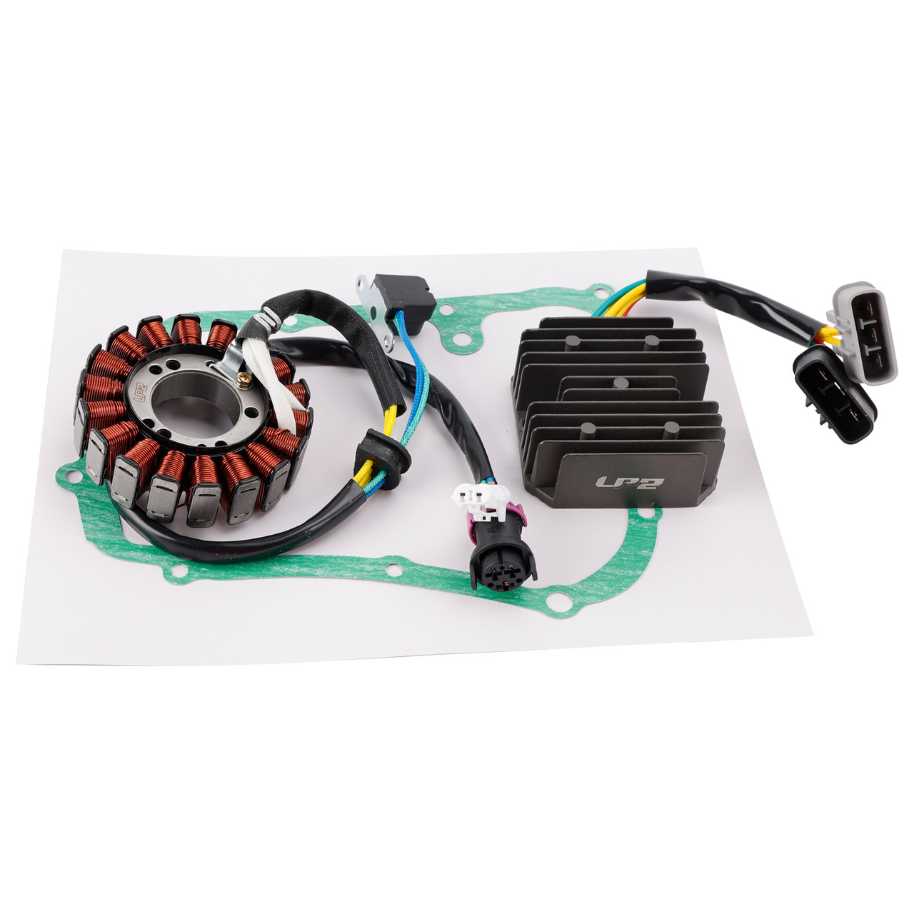 2012 Linhai ATV 400 2B Generator Stator Regulator Rectifier Gasket Generic