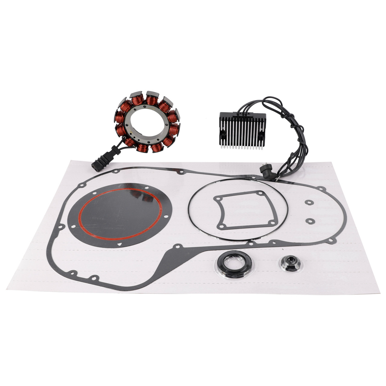 1994-1996 Road King FLHR Generator Stator Regulator Rectifier Gasket Set Generic
