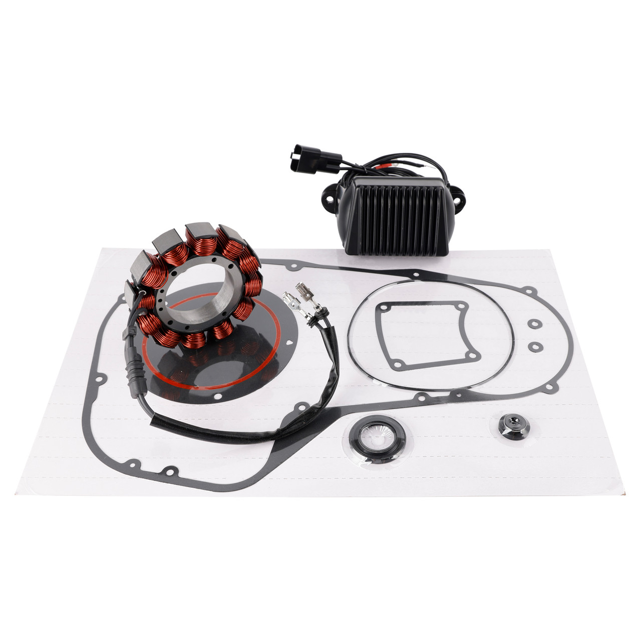 1997-1998 Touring Electra Glide Classic Ultra Generator Stator Regulator Rectifier Gasket Set Generic