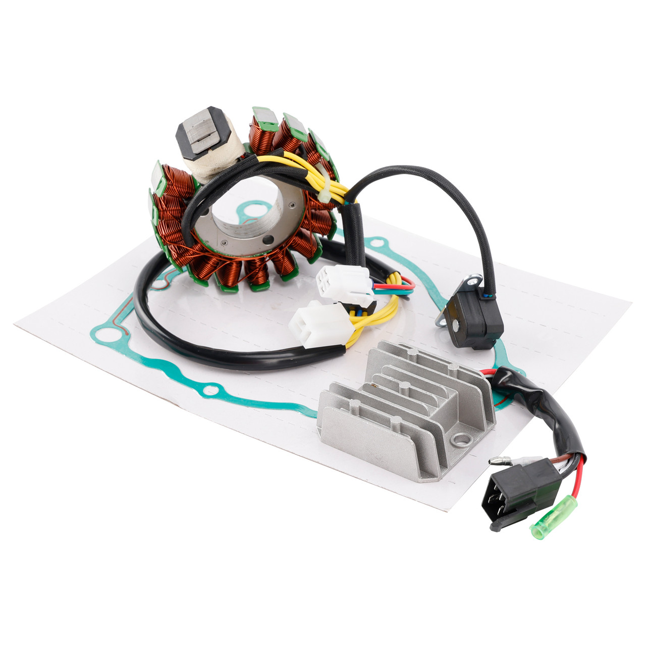 1994-1996 Yamaha YFB250 Timberwolf 2WD Generator Stator Regulator Rectifier Gasket Set Generic