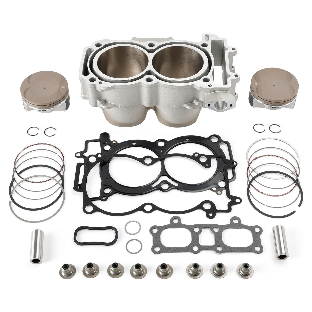 2016-2026 Polaris General 1000 93mm Cylinder Piston Gasket Top End Rebuild Kit Generic