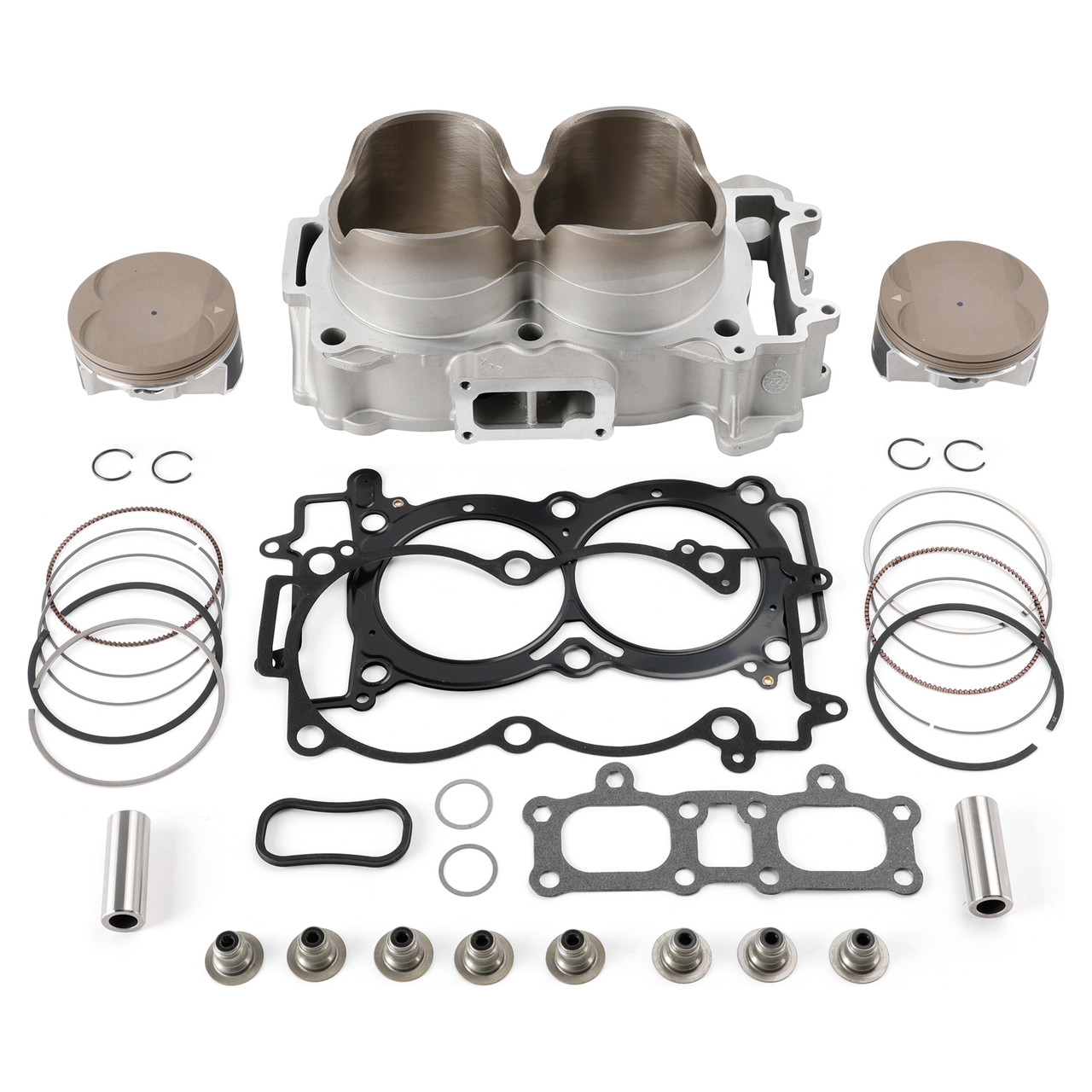 2016-2026 Polaris General 1000 93mm Cylinder Piston Gasket Top End Rebuild Kit Generic