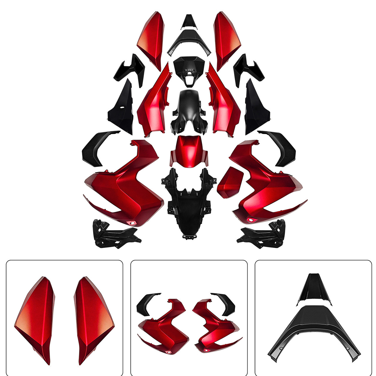 2022-2025 Honda ADV350 Aftermarket Fairing Kit Bodywork #095 Generic