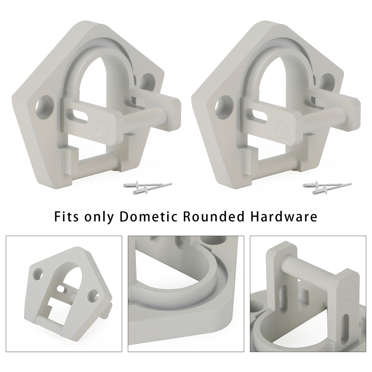 2PCS RV Awning Sunchaser II Replacement Part Bottom Foot