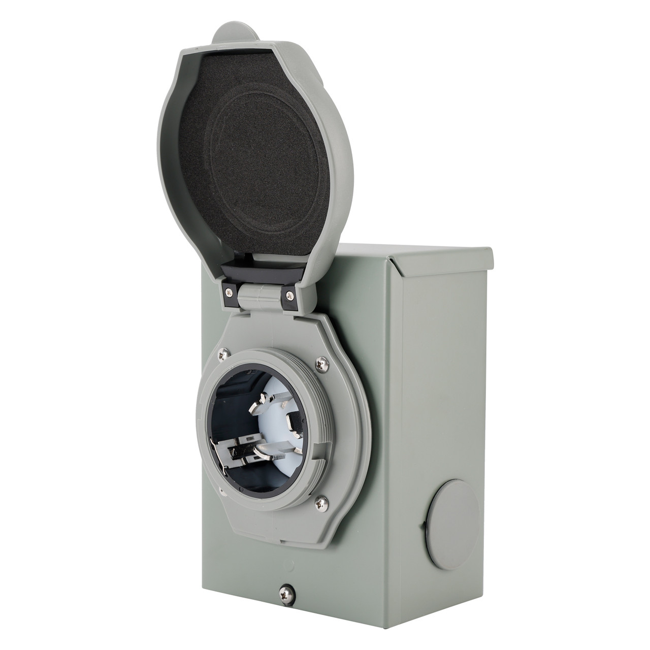 50Amp RV Generator Inlet Box NEMA SS2-50P Power Inlet Box 125/250V