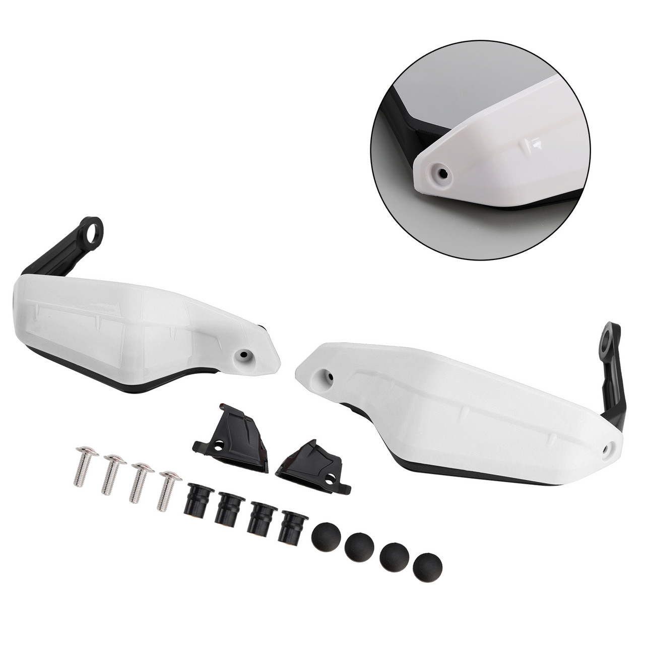 2025- Honda X-ADV750 Motorcycle Protector Hand Guards White Generic
