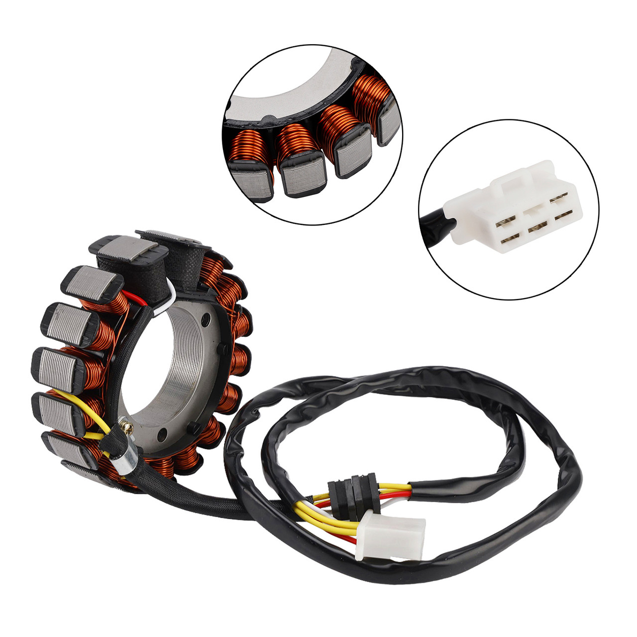 1989-1991 Kawasaki KL650 KL650 Tengal Stator Generator 21003-1170 Generic