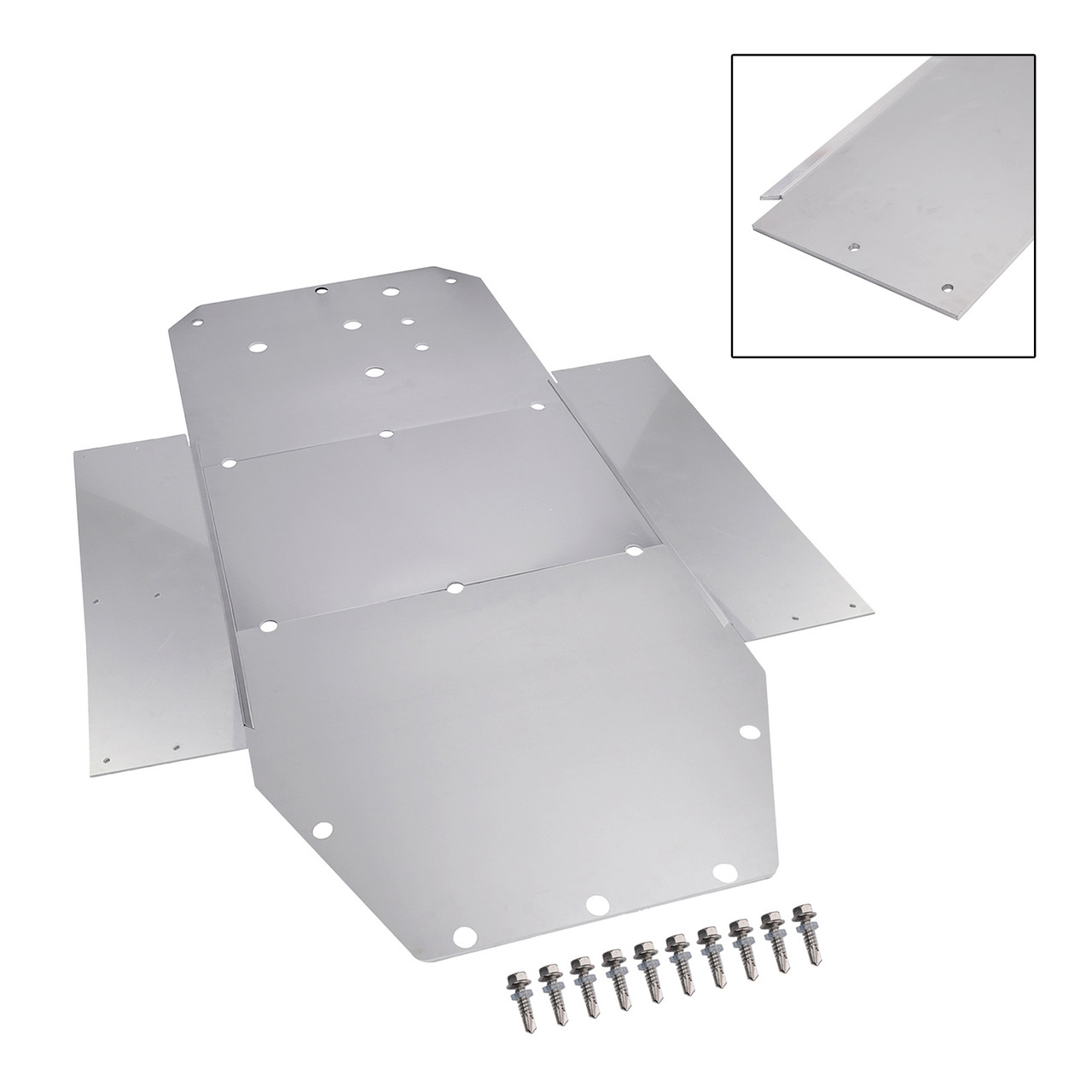 2008-2016 Polaris RZR 800 900 Skid Plate Aluminum Chassis Guard Generic