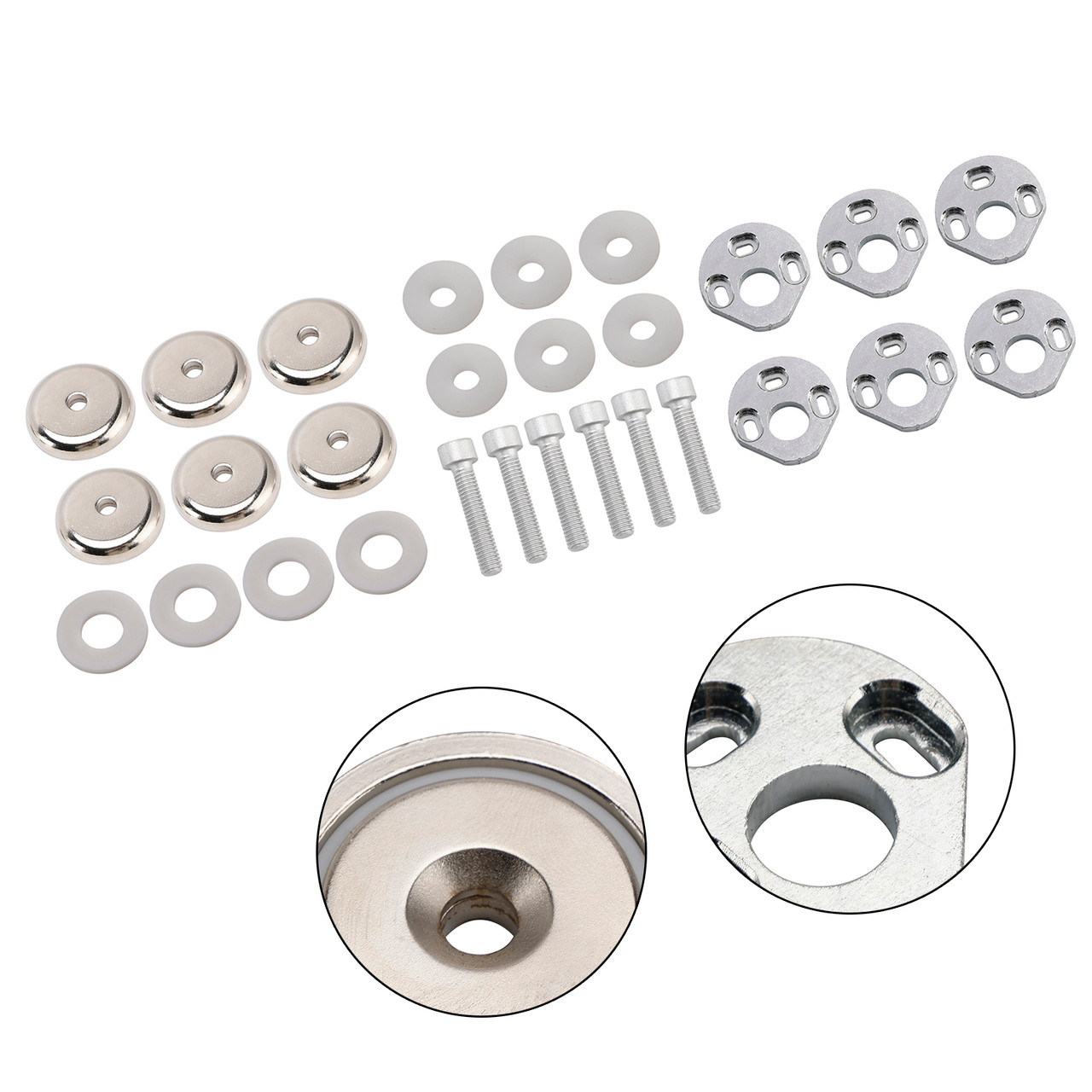 2010-2019 Can-Am Spyder RT RT-S RT-L Magnetic Side View Mirror Mounts Set Generic