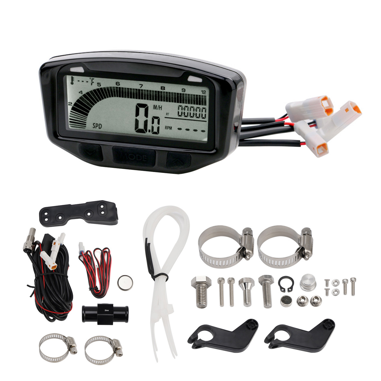 2000-2008 BOMBARDIER DS 650 Speedometer Odometer Tachometer Digital Lcd Generic