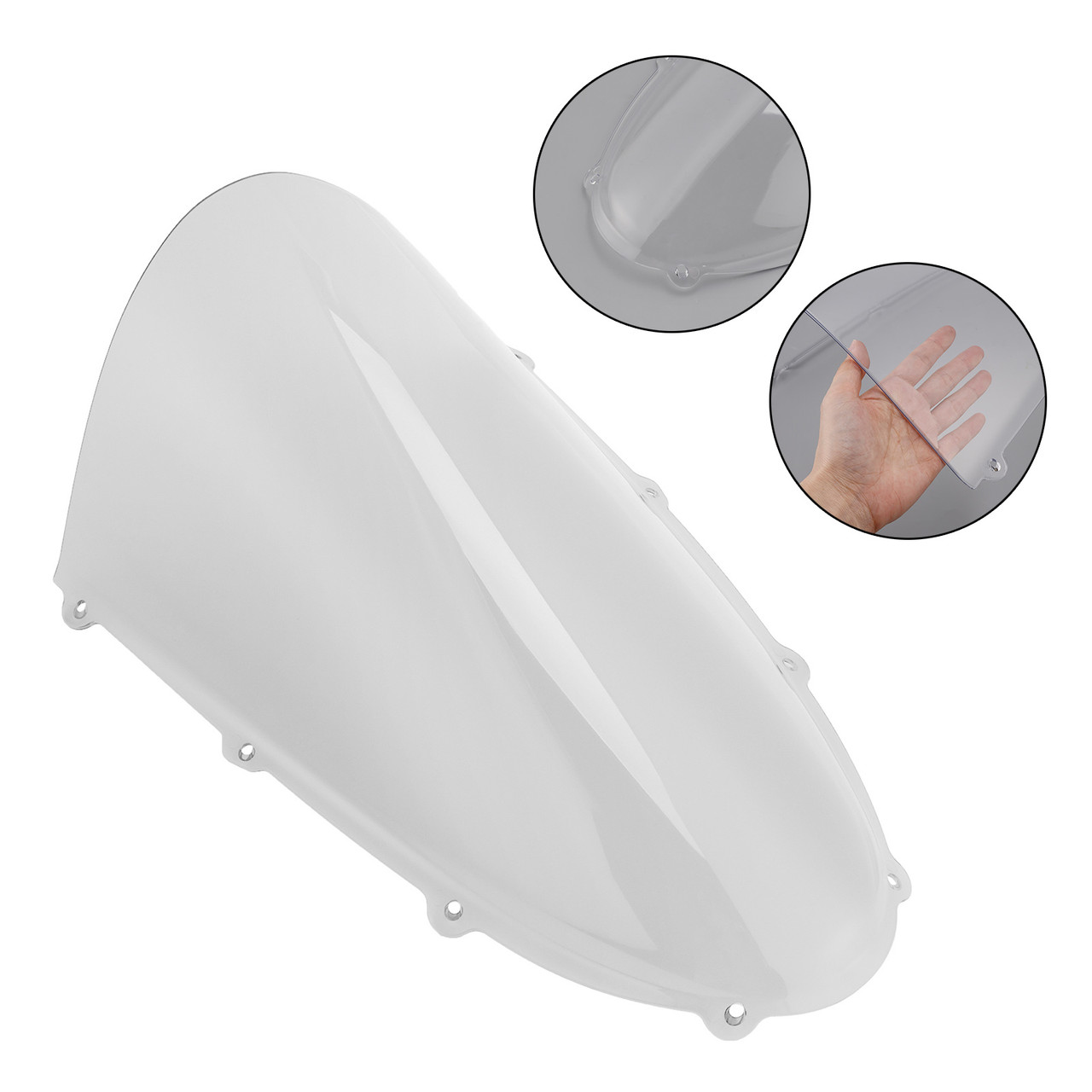 2025- DUCATI Panigale V4 V4S ABS Plastic Windshield Windscreen Clear Generic