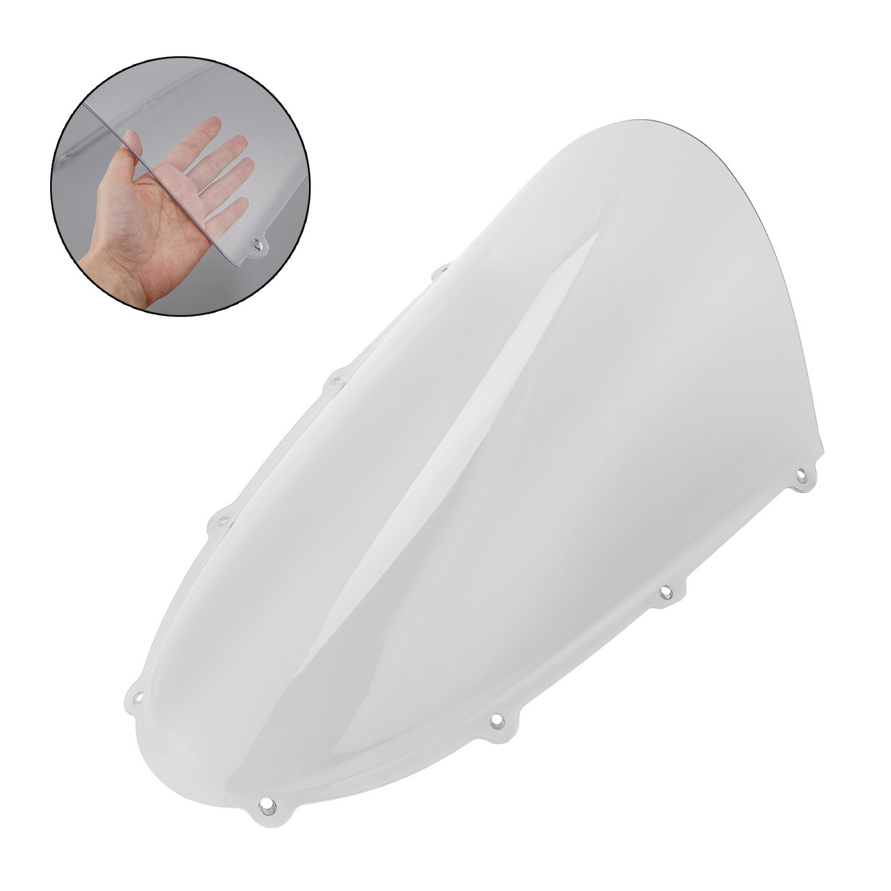 2025- DUCATI Panigale V4 V4S ABS Plastic Windshield Windscreen Clear Generic