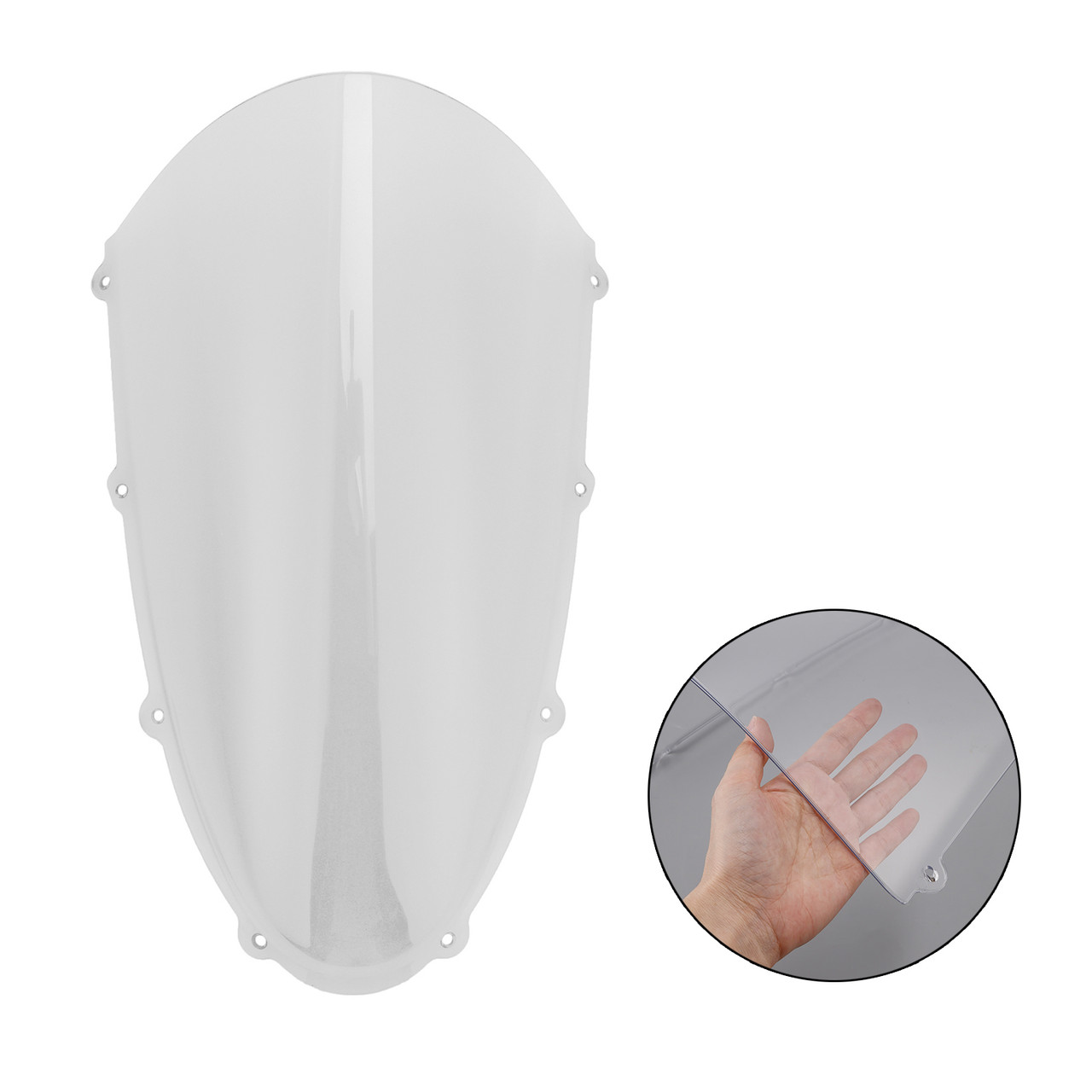 2025- DUCATI Panigale V4 V4S ABS Plastic Windshield Windscreen Clear Generic