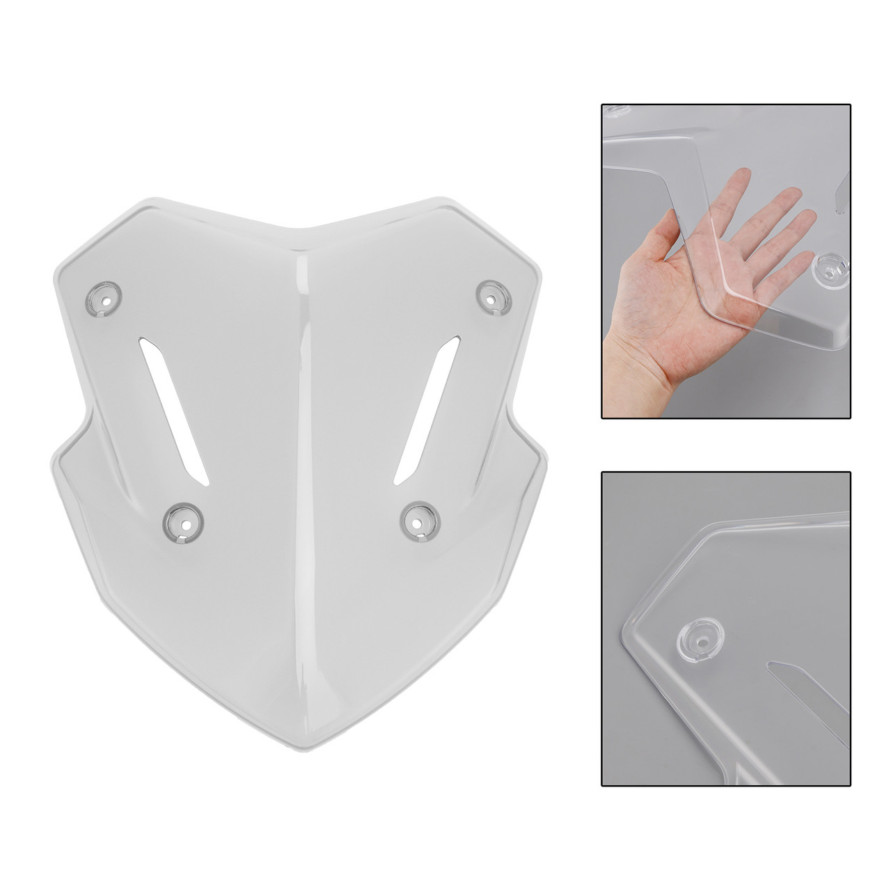 2025- Kawasaki X-MAX 300 Windshield Windscreen Clear Generic