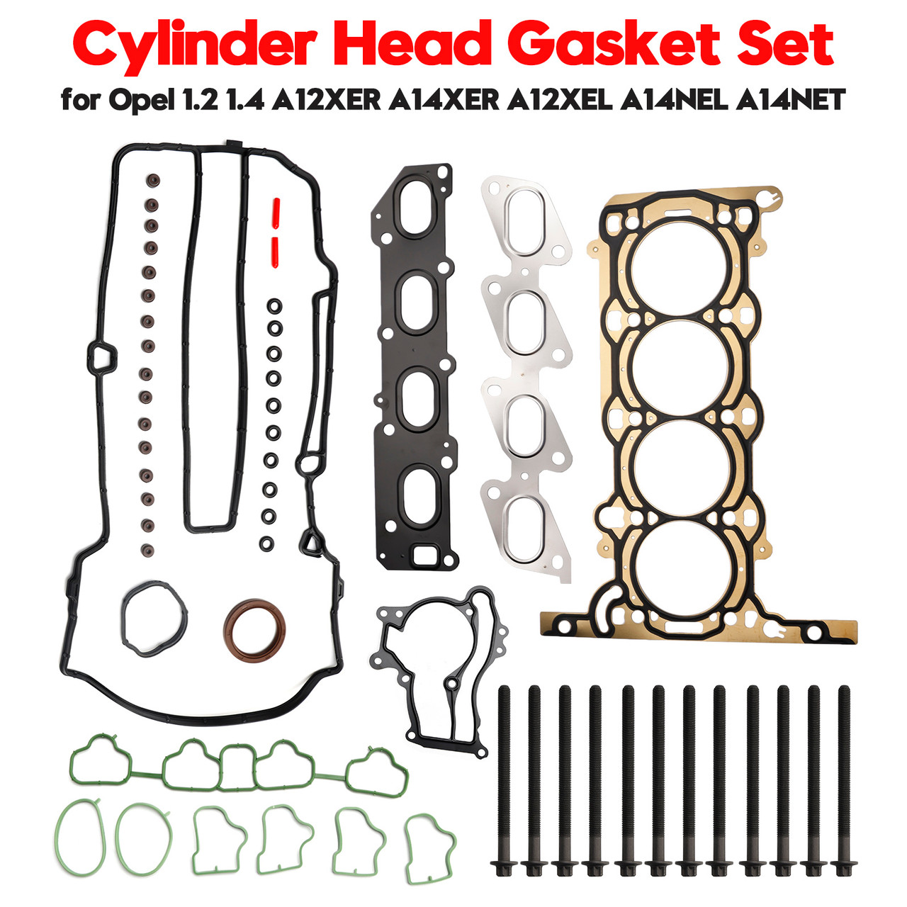 2012-Opel Mokka/Mokka X J13 1.4 Cylinder Head Gasket Set HGS075 Generic