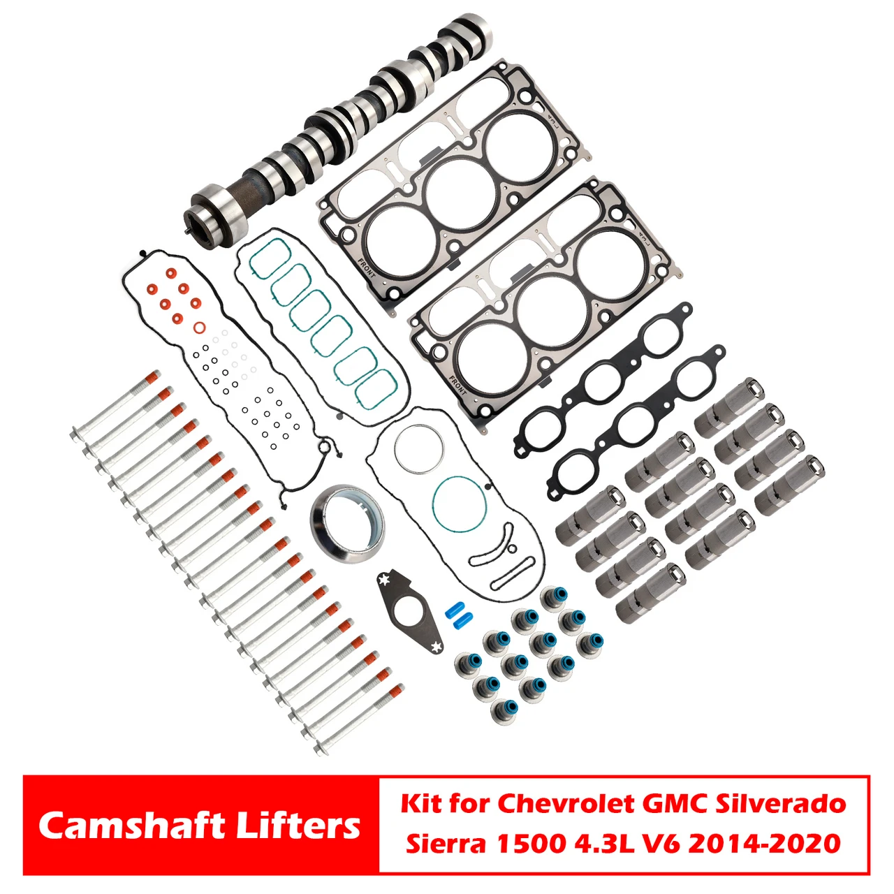 2014-2020 GMC, Sierra 1500 4.3L Camshaft Lifters Kit 12633773 Generic
