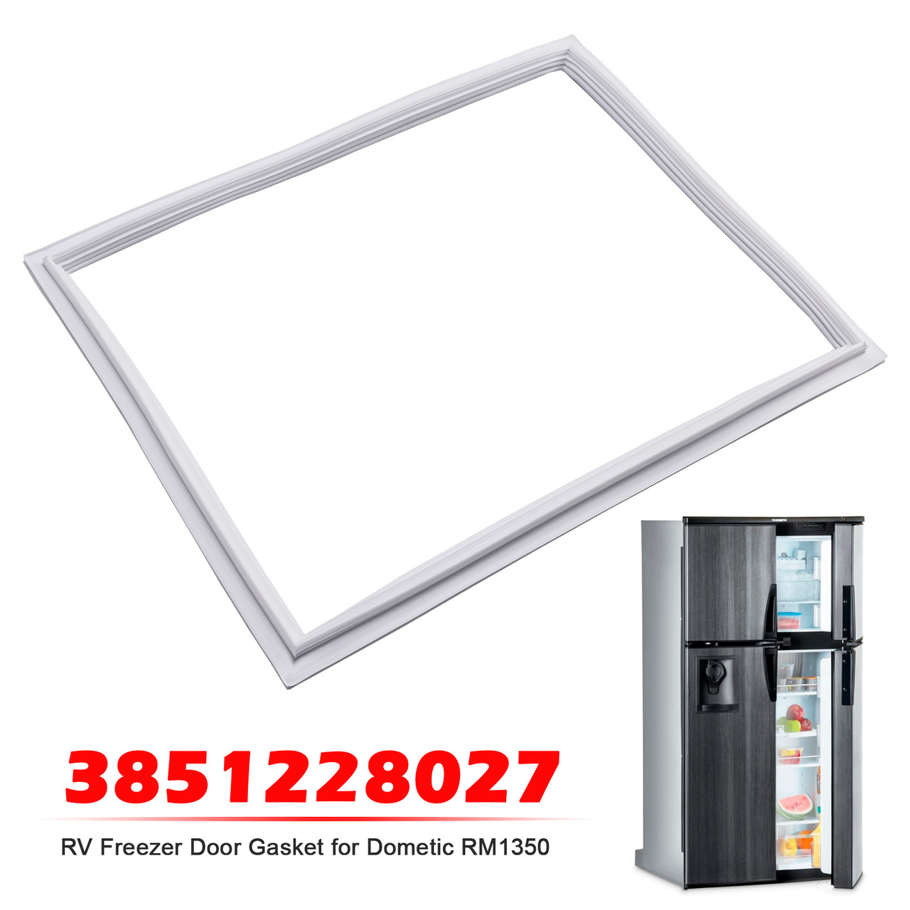Dometic RM1350 RV Freezer Door Gasket 3851228027
