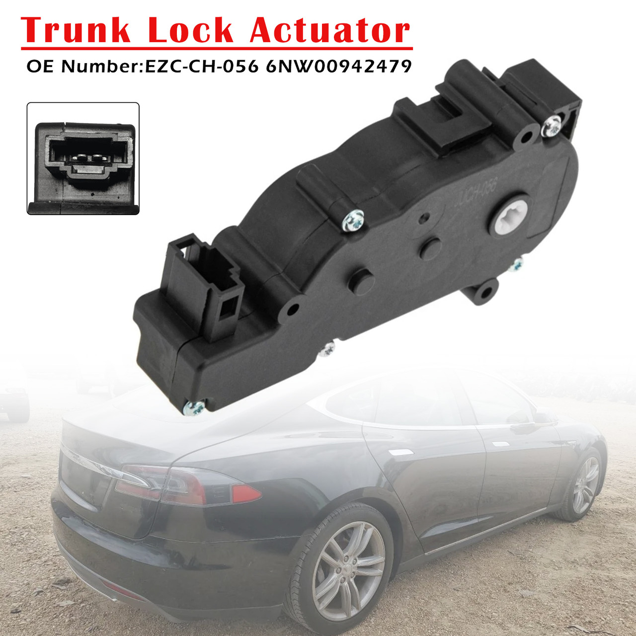 2013-2025 Tesla Model S Rear Liftgate Trunk Lid Lock Latch Actuator 6NW00942479 Generic