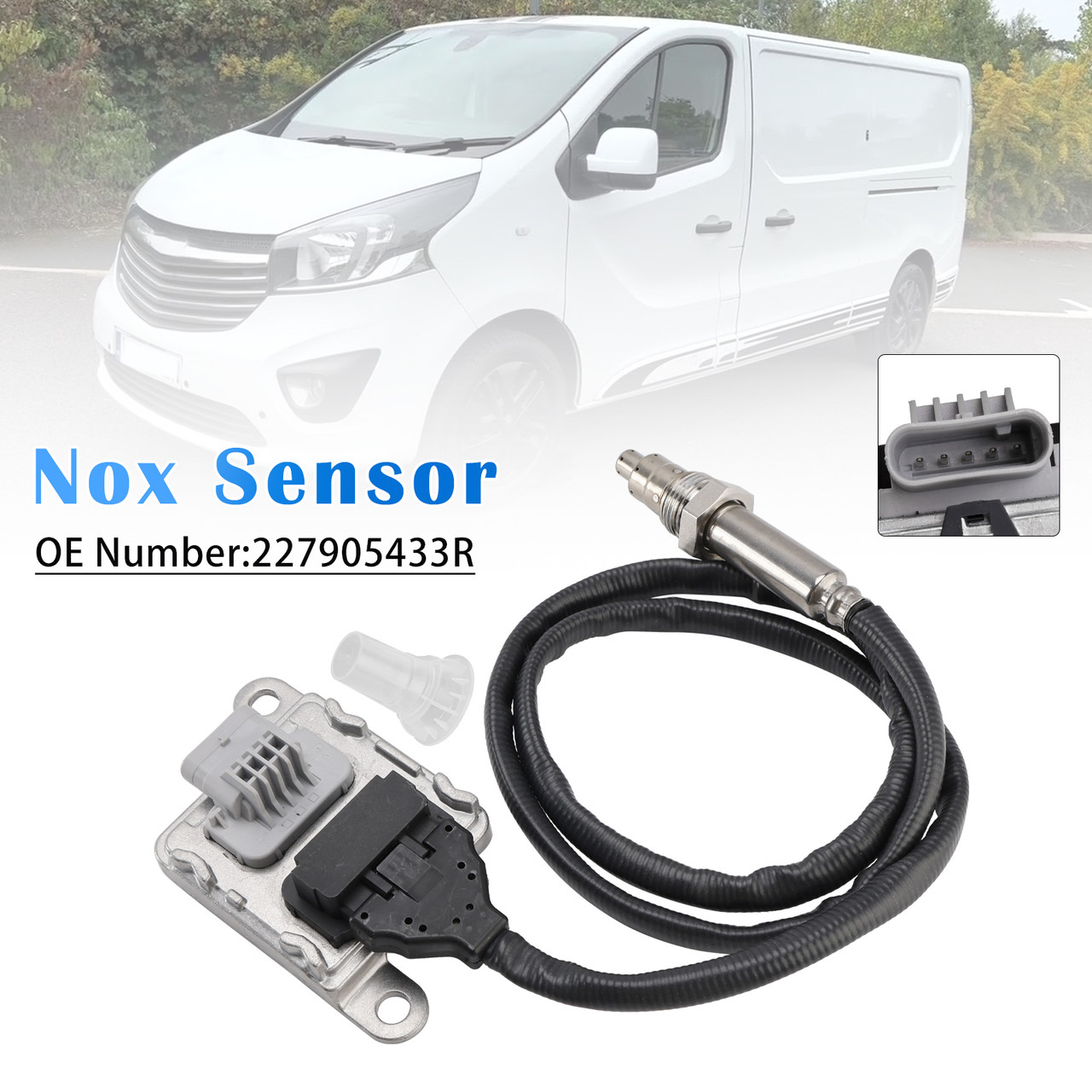 2010- RENAULT Alaskan Master III Trafic III Nitrogen Oxide NOx Sensor 227905433R Generic