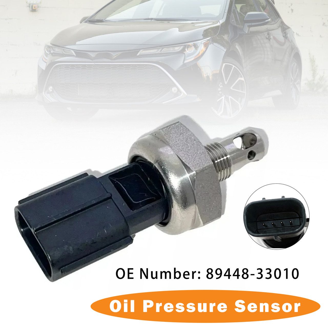 2019-2020 Toyota Corolla 4-Cylinder 2.0L Oil Pressure Sensor 89448