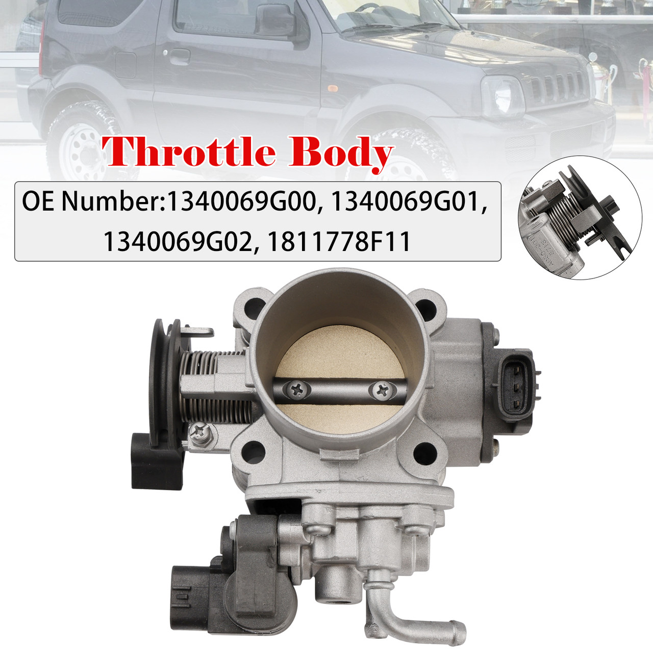2000-2012 Suzuki Jimny, Ignis, Liana & Swift 1.3L Throttle Body