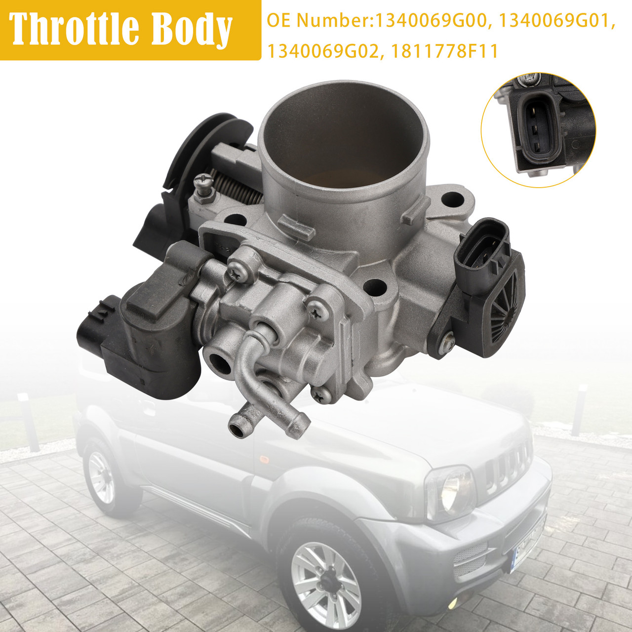 2000-2012 Suzuki Jimny, Ignis, Liana & Swift 1.3L Throttle Body