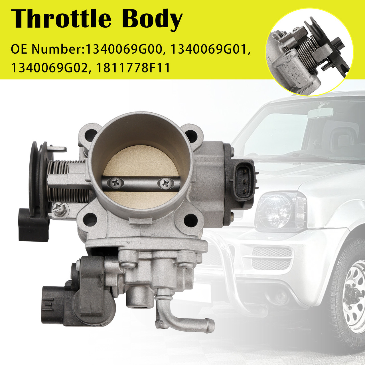 2000-2012 Suzuki Jimny, Ignis, Liana & Swift 1.3L Throttle Body 13400-69G00 Generic