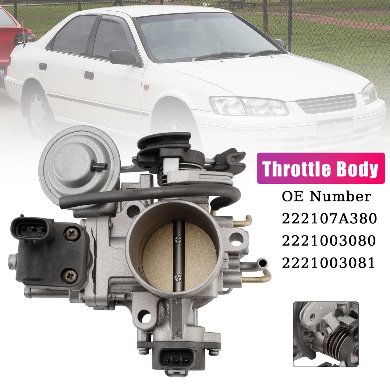 1998-2002 Toyota Solara ACV20 MCV20 SXV20 Throttle Body 22210