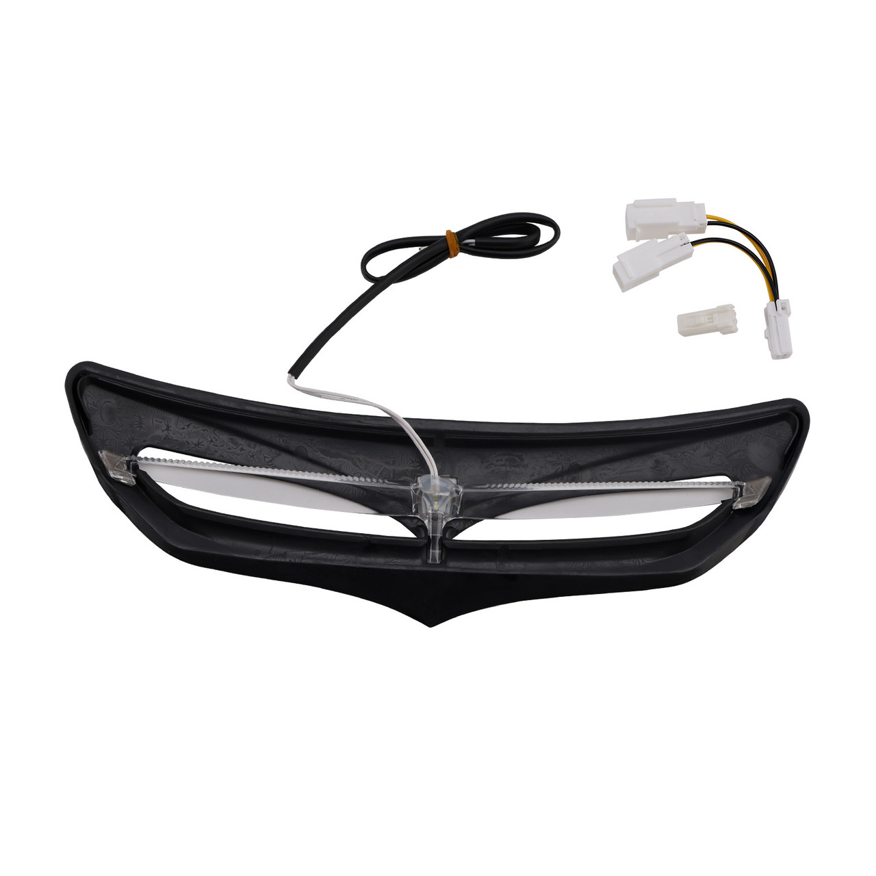 2014-2025 Harley Davidson LED Lighted Fairing Vent Trim Black Generic