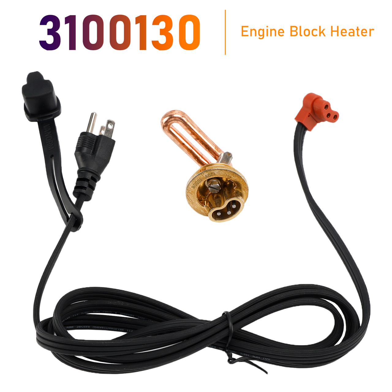 2001-2008 Chevrolet and GMC Engine Block Heater 3100130 Generic