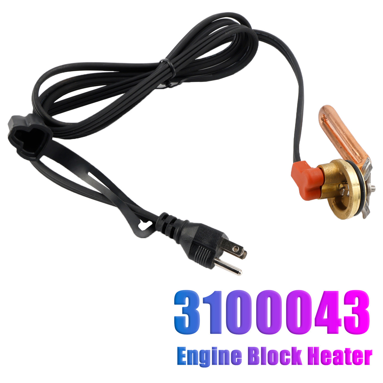 2001-2008 Chevrolet and GMC V8-6.6L Diesel Engine Block Heater 3100130 Generic