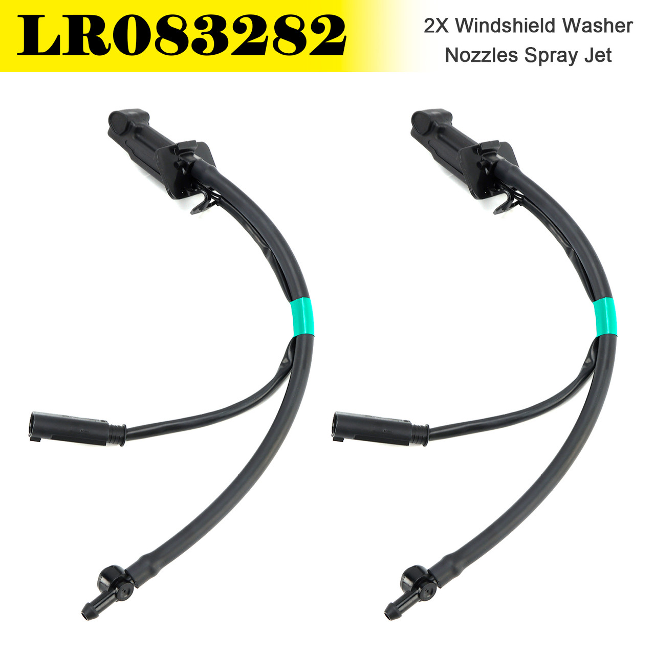 2002-2008 Mercedes-Benz E-Class 2X Windshield Wiper Nozzle Spray Jet 2308600347 Generic