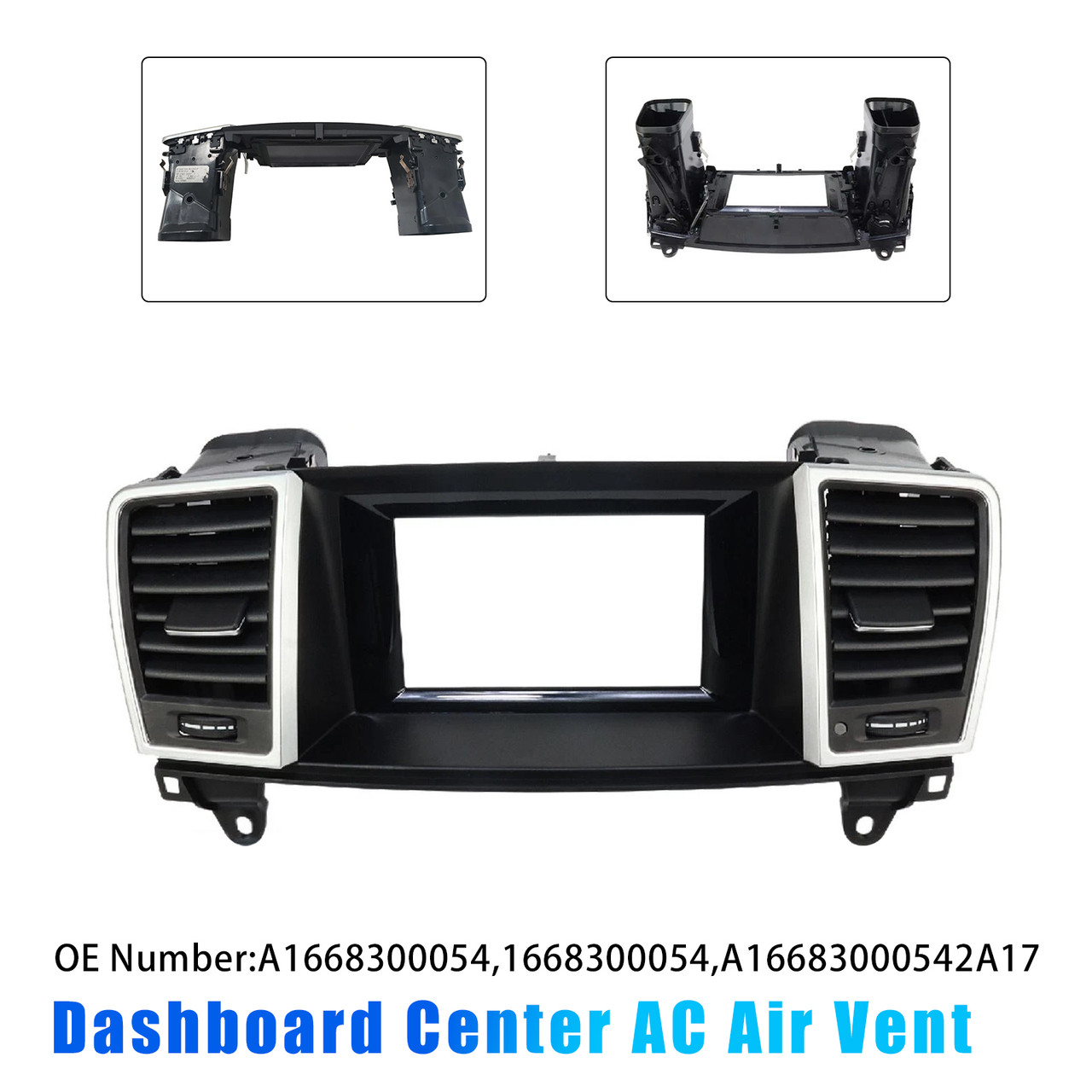 2013-2015 Mercedes Benz ML Class (W166) Dashboard Center Console Air Vent Grille Panel Generic