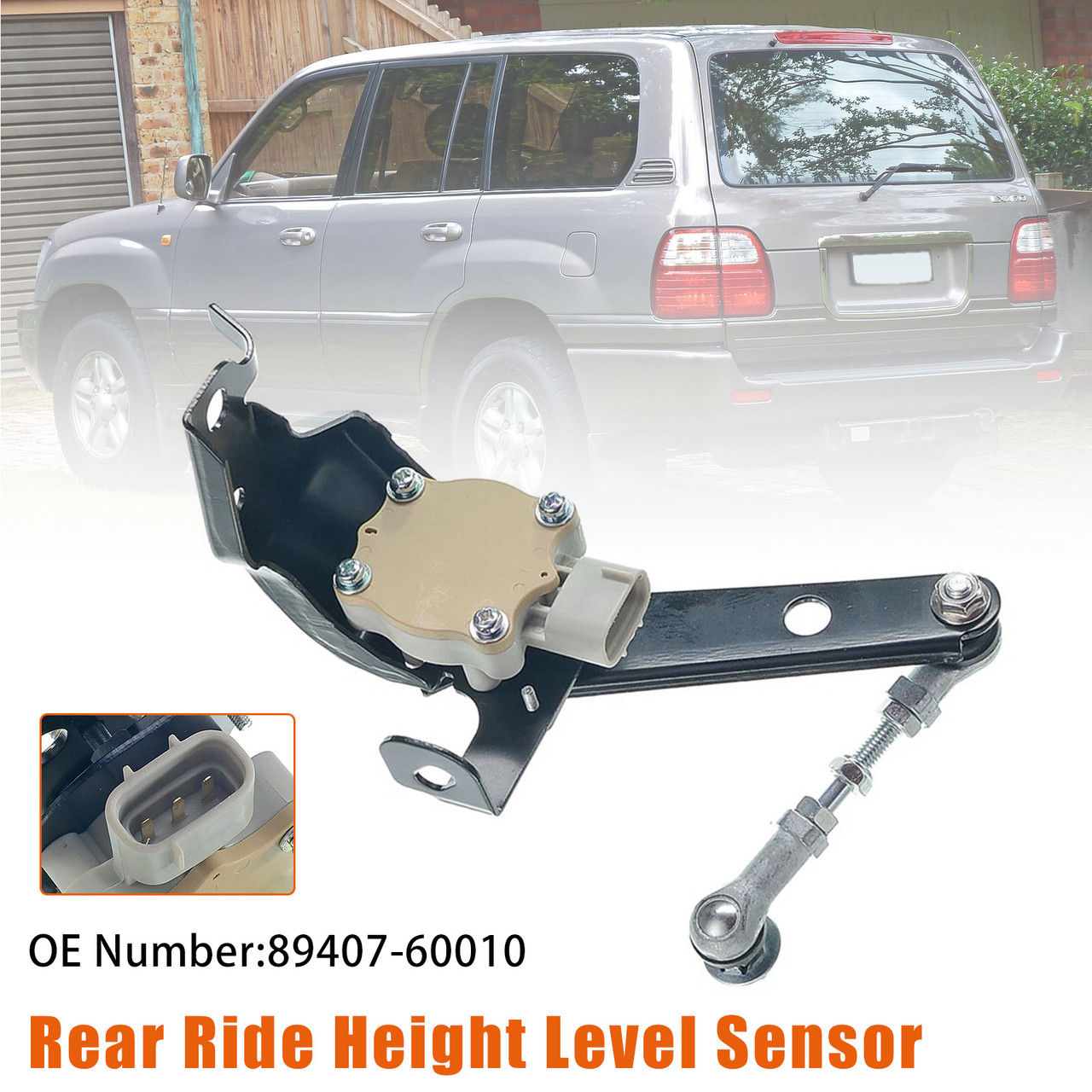1998-2007 Lexus LX470 Ride Height Level Sensor Rear Side 89407-60010 Generic