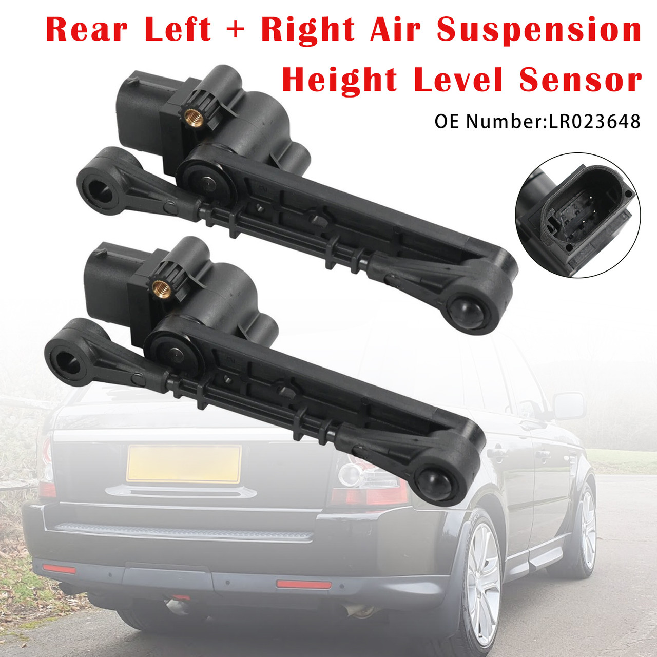 2005-2013 LandRover Range Rover Sport I 2*Rear Air Suspension Height Level Sensor LR023648 Generic